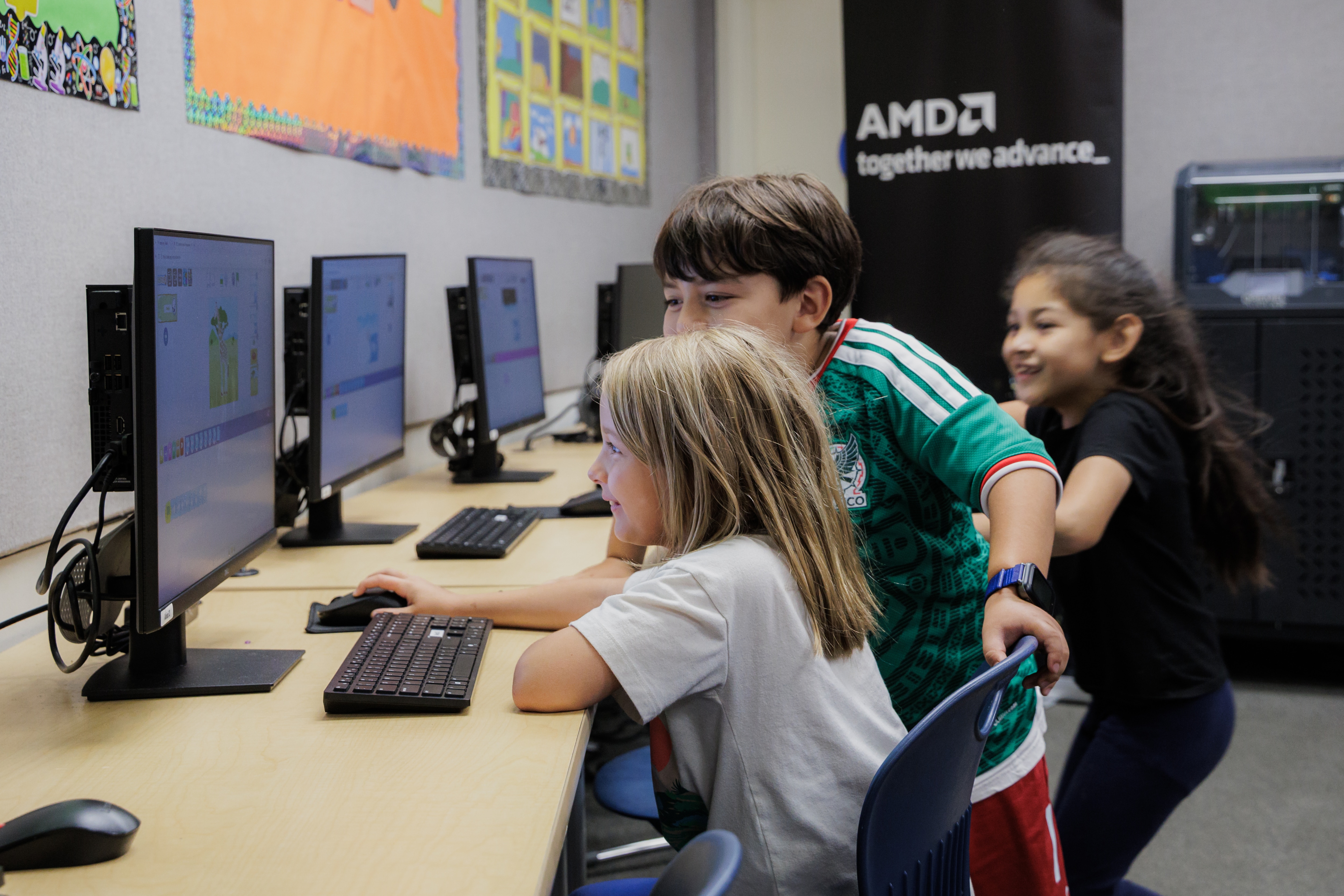 AMD Boys Girls Club Alviso Clubhouse Learning Lab