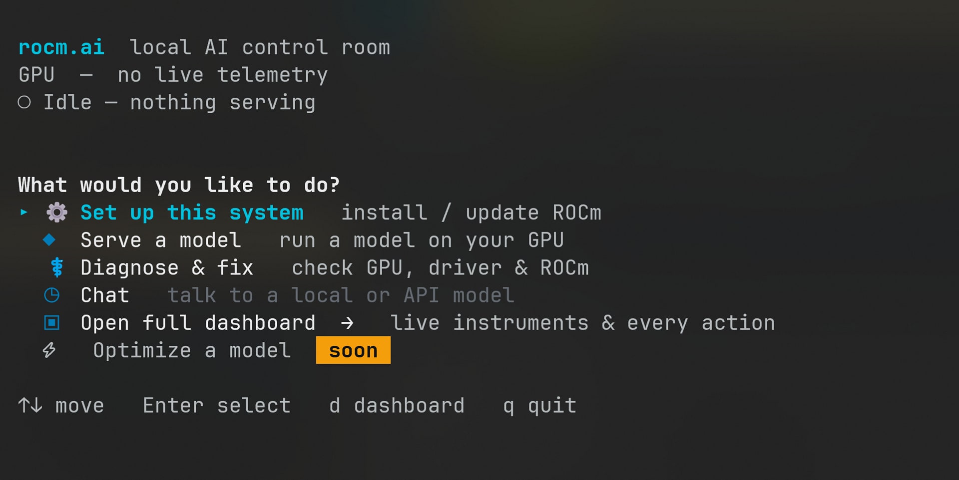 AMD ROCm CLI