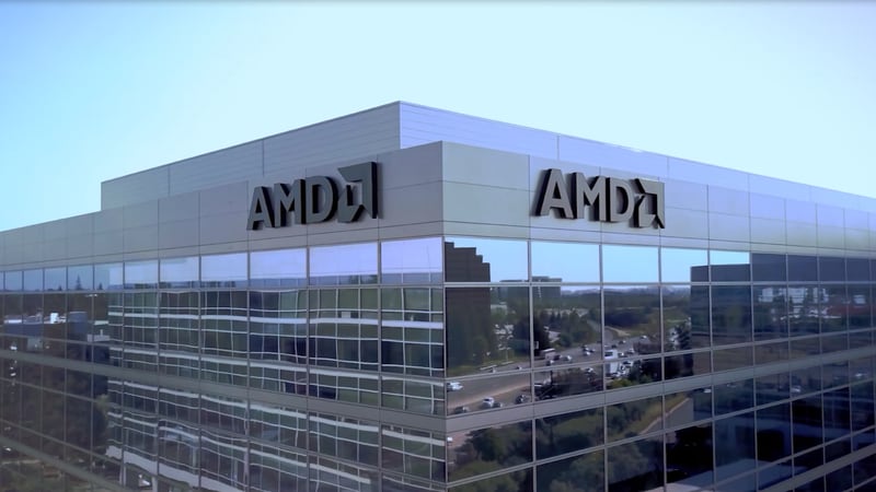 AMD corporate b-roll video still